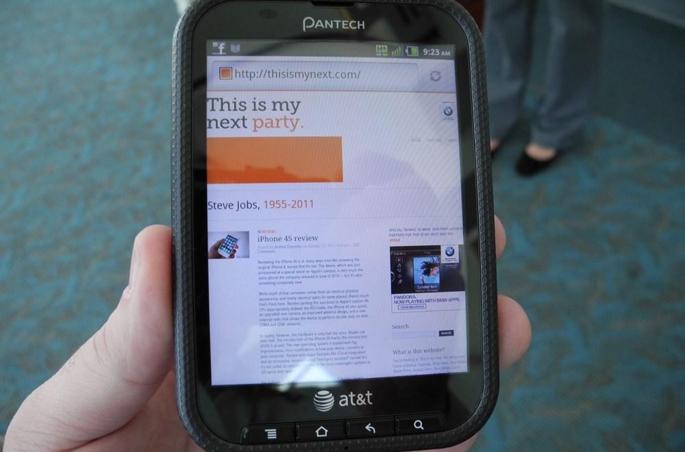 <b>Pantech</b> Pocket photos, video, and hands-on | The Verge
