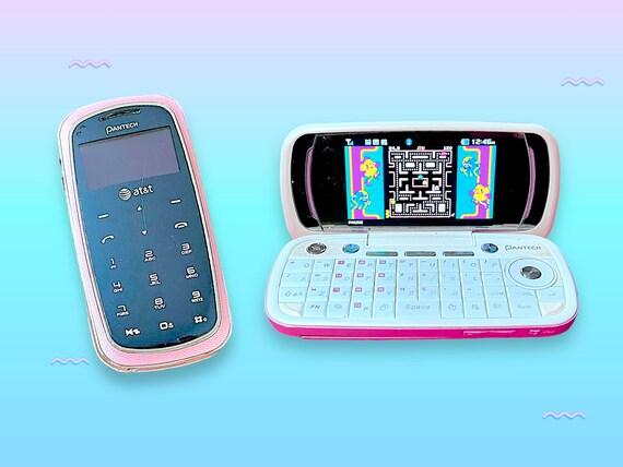 Vintage Y2K Pink <b>Pantech</b> Keyboard Flip Cell <b>Phone</b>. Rare. Works! - Etsy